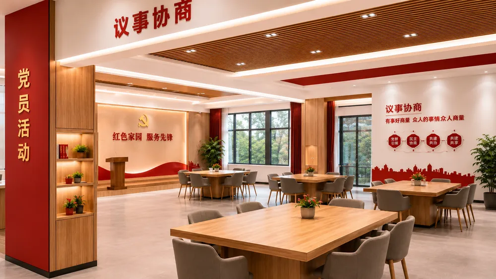 北京某街道党群服务中心建设案例实景图 2