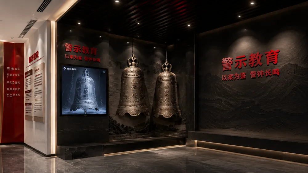 北京某区直机关廉洁文化展厅建设案例实景图 2