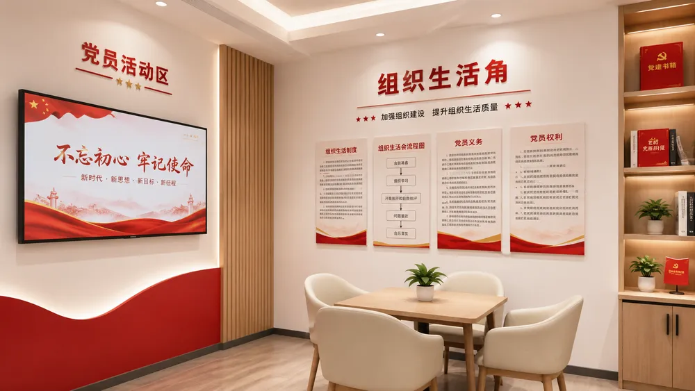 北京某社区党员活动室数字化升级案例实景图 3
