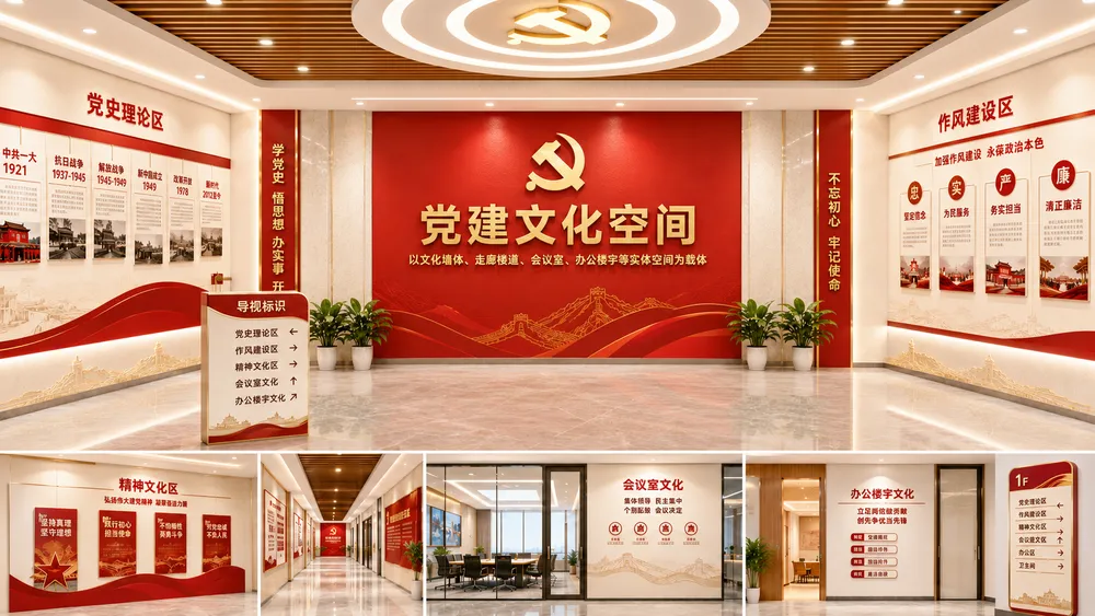 党建文化空间一体化建设服务